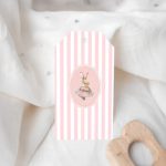Etiquetas de Presente Páscoa para Chá de Bebê com Coelhinho de Tutu - Pack 48unid – Norpack - Image 6
