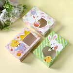 Caixa Presente de Doces Páscoa Ovos Coelho da Páscoa com Janela 15x10x4,7cm - Pack 6unid – Norpack - Image 2