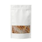 Saco Stand Up Papel Branco c/ Fecho Zip c/Janela - Alimentos, especiarias, pastelaria, outros – Norpack - Image 5
