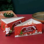 Caixa Cartolina Fatia 1 Bolo Natal c/ Tampa 8,5x13,5x15,5cm Pack 10 unidades – Norpack