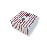 Caixa Cartão Presente Branca "Presente de Natal"– Várias Medidas Disponíveis – Norpack - Image 2