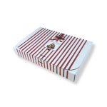 Caixa Cartão Presente Branca "Presente de Natal"– Várias Medidas Disponíveis – Norpack - Image 4