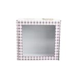 Caixa Cartão Branca 20x20x7cm c/ janela Páscoa Família Coelhos – Norpack - Image 2