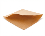 Bolsa Aberta 2 Lados Kraft Anti Gordura 35g+10LDPE 18x18,2cm Pack 100- Hamburguer / Pizza / Fritos – Norpack - Image 2