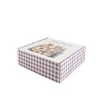 Caixa Cartão Branca 20x20x7cm Páscoa Família Coelhos – Norpack - Image 6