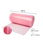Rolo de Bolha de Ar Antiestática 1,60mtrx200mtrs ⚡Proteção Contra Descargas Estáticas – Norpack