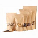 Saco Kraft Stand-Up Doypack com Janela e Fecho Zip Hermético – Embalagem Ecológica – Norpack - Image 2
