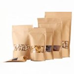Saco Kraft Stand-Up Doypack com Janela e Fecho Zip Hermético – Embalagem Ecológica – Norpack - Image 6