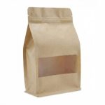 Saco Kraft Stand-Up Box com Janela e Fecho Zip – Fundo Retangular de Alta Estabilidade – Norpack - Image 5