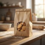 Saco Doypack Papel Kraft c/ Clip e Janela Transparente: Ideal para Especiarias, Café e Pastelaria (Pack 200 un.) – Norpack - Image 8