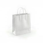 Saco Papel Kraft / Branco c/Asa Torcida - Várias Medidas Disponíveis – Norpack - Image 2