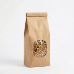 Saco Doypack Papel Kraft c/ Clip e Janela Transparente: Ideal para Especiarias, Café e Pastelaria (Pack 200 un.) – Norpack - Image 5