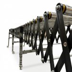 Tapete de Transporte de Rodilhos 500mm x 1.50mt (abertura até os 4.80mtrs) Altura regulável 580mm a 800mm - Industrial para Cargas Médias e Pesadas – Norpack - Image 7