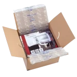 Bobine de Plástico Almofada/Bolsa de ar CUSHION 25my 400mmx250mmx250mtrs para Máquina AIRmove®1 - O sistema de almofada de ar certo para pequenas necessidades de embalagem! Ideal para Objetos Largos e Delicados! – Norpack