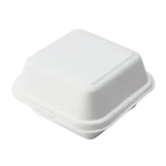 Caixa Bentô Cake / Hambúrguer Cana de Açucar Cor Natural 15x15x8cm Pack 50 - Take Away / Pastelaria – Ecológicos! Descartáveis! Resistentes! – Norpack - Image 11