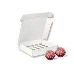 Caixa Cartão Branca 230x230x50mm p/ 25 Brigadeiros – Norpack