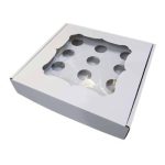 Caixa Cartão Branca p/Brigadeiros c/Janela Vintage – Norpack - Image 4