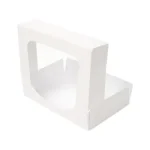 Caixa Branca c/Janela 19,7x12x4,5cm Pack 50 - Take Away/Pastelaria/Bolos/Sushi – Norpack - Image 6