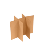 Caixa Cartão para 6 Garrafas 26x18x35cm c/Divisórias – Norpack - Image 4