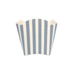 Caixa Cartão Branco para Batata Frita 13x8x13,5cm Coleção Verão Riscas Azuis – Norpack - Image 6