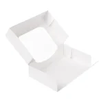 Caixa Branca c/Janela 17,5x12x4,5cm Pack 50 - Take Away/Pastelaria/Bolos/Sushi – Norpack - Image 3