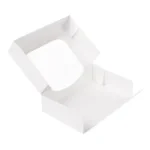 Caixa Branca c/Janela 17,5x12x4,5cm Pack 50 - Take Away/Pastelaria/Bolos/Sushi – Norpack - Image 6