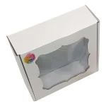 Caixa Cartão Presente c/Janela Vintage 20x20x7cm c/Impressão – Norpack - Image 2