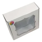 Caixa Cartão Presente c/Janela Vintage 20x20x7cm c/Impressão – Norpack - Image 5