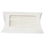 Caixa Cartolina Presente Branca c/ janela 12.5x7x2.5cm Pack 10un. – Norpack