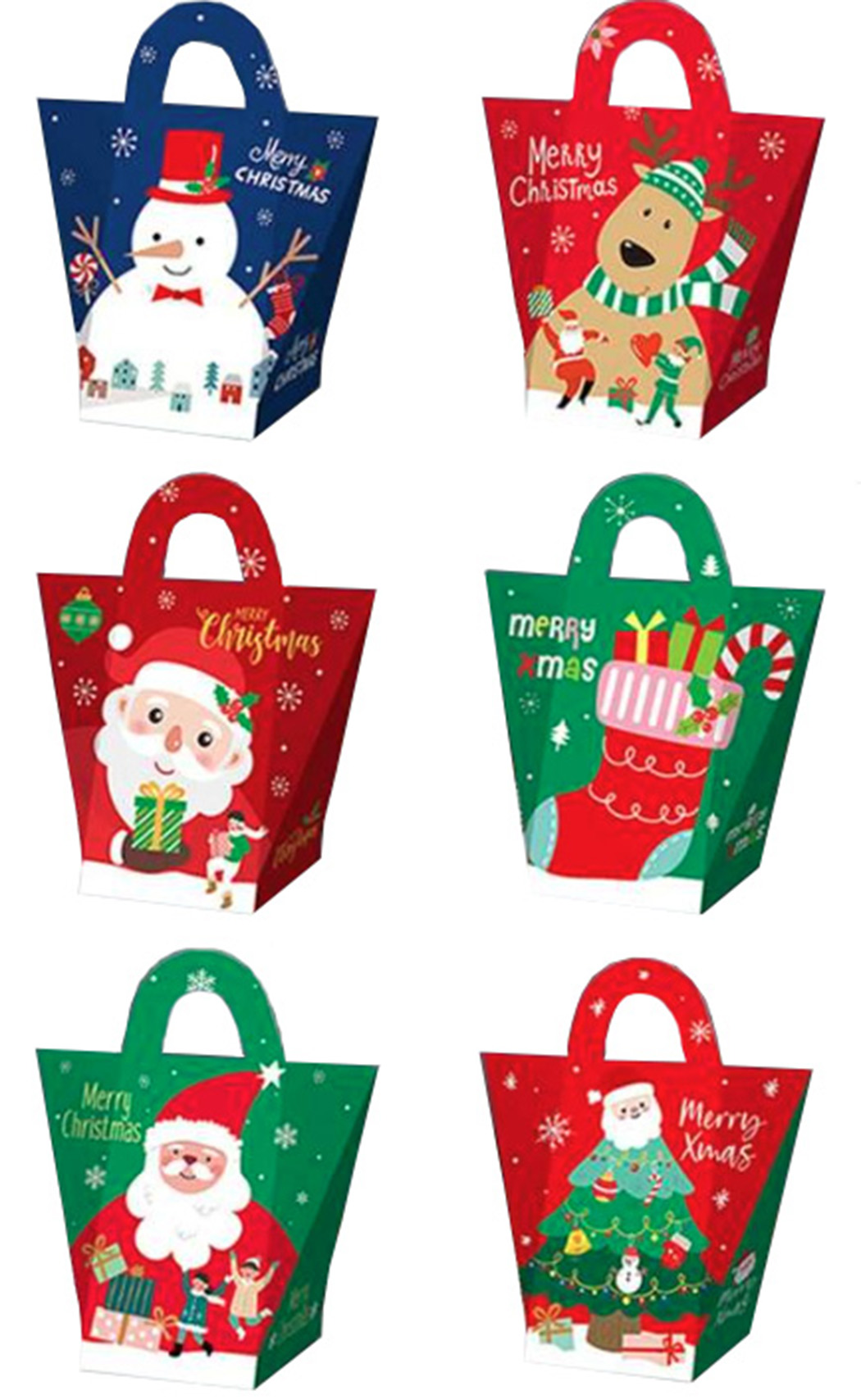 caixa-cartolina-natal-pack-6-7.5-x-7-x-17-cms.jpg Caixa Cartolina Natal 7.5x7x17cm Pack 6 unid – Norpack - Image 1