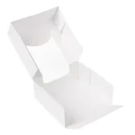 Caixa Branca c/Janela 10x10x4cm Pack 50 - Take Away/Pastelaria/Bolos/Sushi – Norpack - Image 6