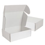 Caixas Cartão Postal Branca - Ideal para ECOMMERCE / Expedição / Cabaz / Presente! – Norpack