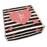Caixa Cartão Branca ♥ Padrão + Corações ♥ – Norpack - Image 6