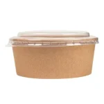 Caixa Cartão Kraft Redonda c/Tampa 750ml Pack 25 - Take Away – Norpack - Image 7