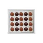 Caixa Cartolina Branca c/ Tampa PVC p/ 20 Brigadeiros – Norpack - Image 8