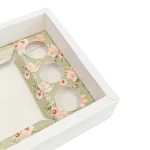 Caixa Cartolina 20x16x9,5cm Dia da Mãe - Mini Bolo / Bentô Cake + 3 Brigadeiros Padrão Verde – Norpack - Image 3