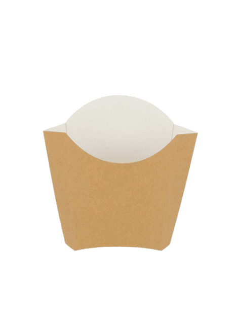 caixas-batatas-fritas-cartao-135gr-1-1.png Caixa Cartão Kraft p/Batata Frita 130x80x135mm Pack 200 Take Away – Norpack - Image 1