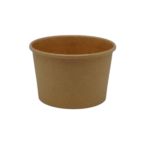 caixas-pastelaria-e-take-c-impressao-9.png Caixa Cartão p/Alimentar Kraft 240ml s/ Tampa - Take Away / Sobremesa / Gelado / Sopa - Pack 25 unidades – Norpack - Image 1