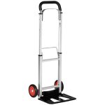 Carro Transporte Dobrável Telescópico - Cap. 80kg - Ideal para Mudanças e Transporte Volumes Maiores – Norpack