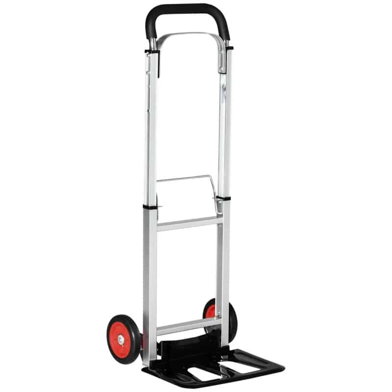 carrinho-mudancas_embalsantos.jpg Carro Transporte Dobrável Telescópico - Cap. 80kg - Ideal para Mudanças e Transporte Volumes Maiores – Norpack - Image 1