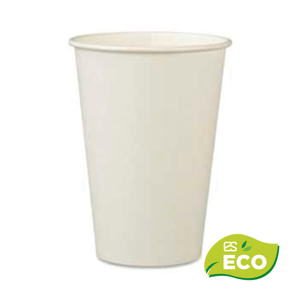 copo-papel-1.png Copo Papel Branco Bebidas Frias ou Bebidas Quentes Sem Tampa / Take Away – Norpack - Image 1