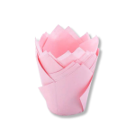 Copo Papel Queques Tulipa Rosa 5cmx4/7cm Pack 20 unidades – Norpack
