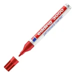 Marcador Grosso Edding 3000 Vermelho - Para Identificação e Marcação – Norpack