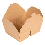 Caixa Cartolina Kraft / kraft com Divisórias para Take Away - Várias Medidas Disponíveis! – Norpack - Image 2