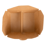 Caixa Cartolina Kraft / kraft com Divisórias para Take Away - Várias Medidas Disponíveis! – Norpack - Image 3