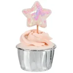 Copo Papel Queques/ Cupcake/Pastelaria Rosa Claro 5x6,5x4cm - Pack 50 – Norpack - Image 6