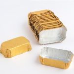 Forma Alumínio Pastelaria Dourada 4,7x3,7x1,5cm - Pack 1000 – Norpack