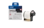 Rolo Papel Contínuo Autocolante Branco p/ impressão Preto e Vermelho DK22251 - 62 MM x 15,24MTS para impressoras QL BROTHER – Norpack