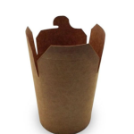 Caixa Cartolina Kraft 9,8x8,2x7cm 500ml p/Take Away - Pack 50 uni. – Norpack