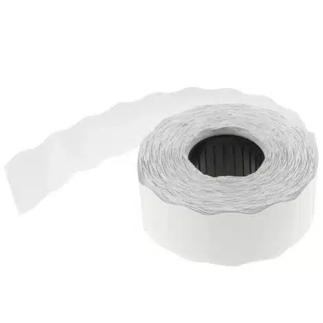Etiqueta Adesiva Ondulada 26mmx12mm Várias Cores – Colocação de Preços/ Validade – Uso em Etiquetadoras Manuais – Norpack - Image 2